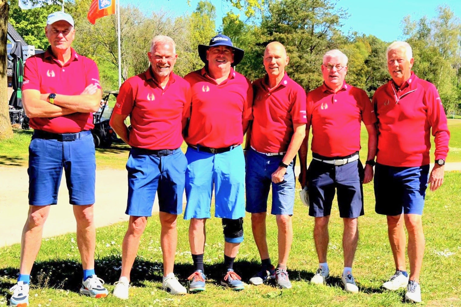 Na uitspraak referee Heren 50 plus KAMPIOEN