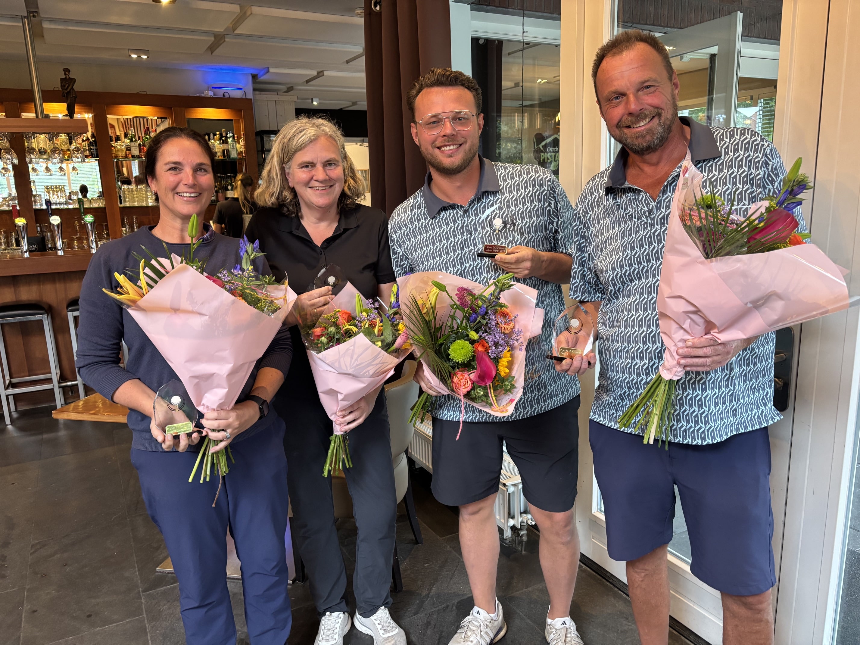 Vader en zoon Van der Velden winnen CK Greensome