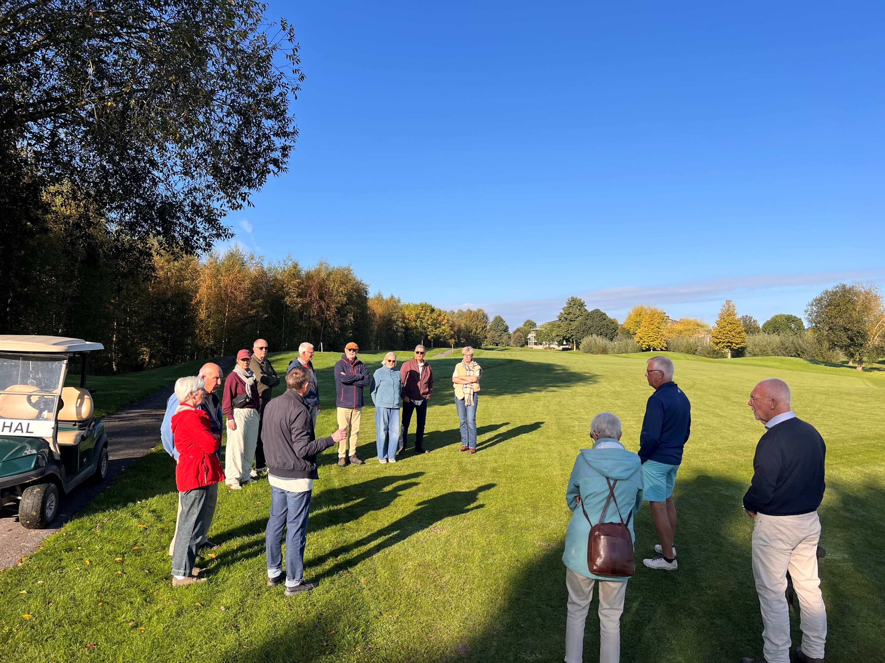 Verslag baanwandeling 4 oktober door Theo Ribbink
